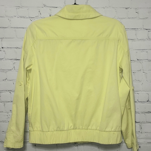 Sonoma Sz Med Lime/Neon Yellow Zip Jacket - Picture 12 of 16